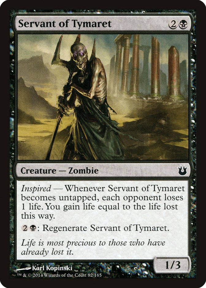 Servant of Tymaret - Born of the Gods