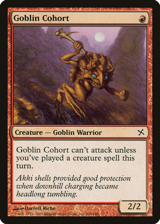 Goblin Cohort - Betrayers of Kamigawa (BOK)