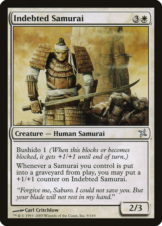Samurái en deuda - Betrayers of Kamigawa