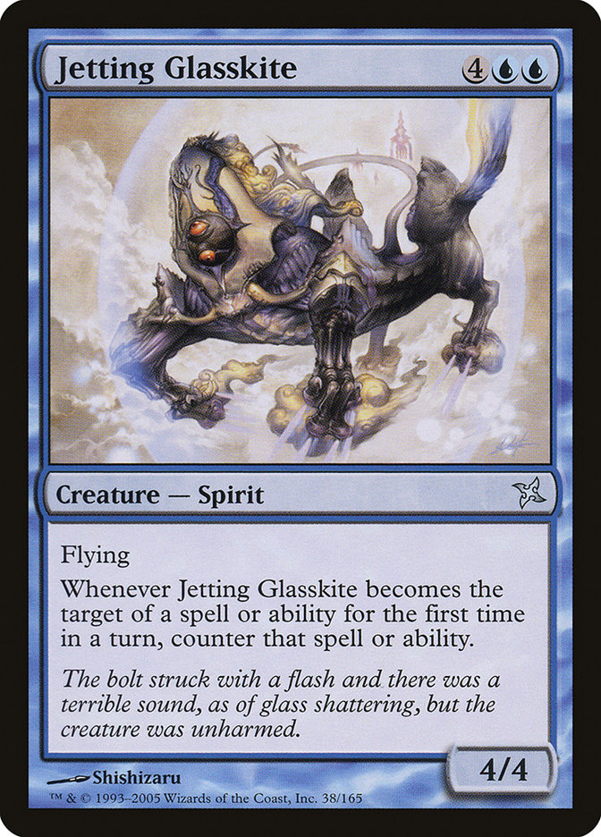 Jetting Glasskite - Betrayers of Kamigawa (BOK)
