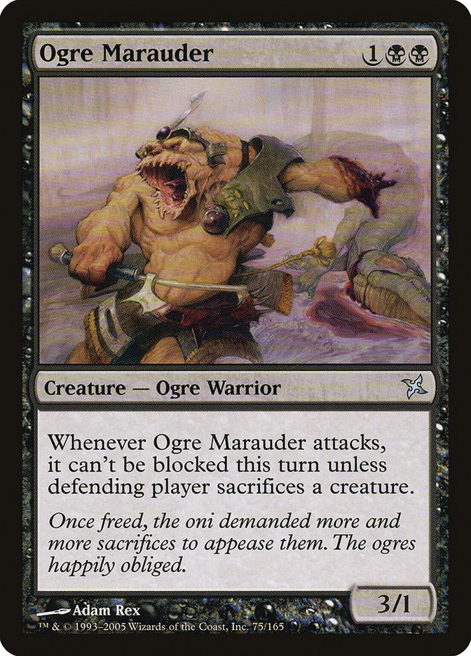 Ogre Marauder - Betrayers of Kamigawa