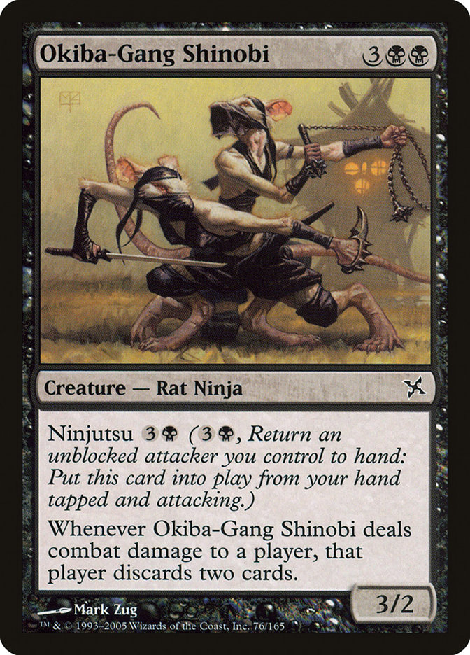 Shinobi do Bando de Okiba - Betrayers of Kamigawa (BOK)