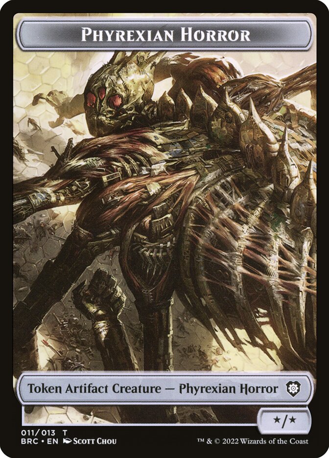Phyrexian Horror - The Brothers' War Commander (BRC)