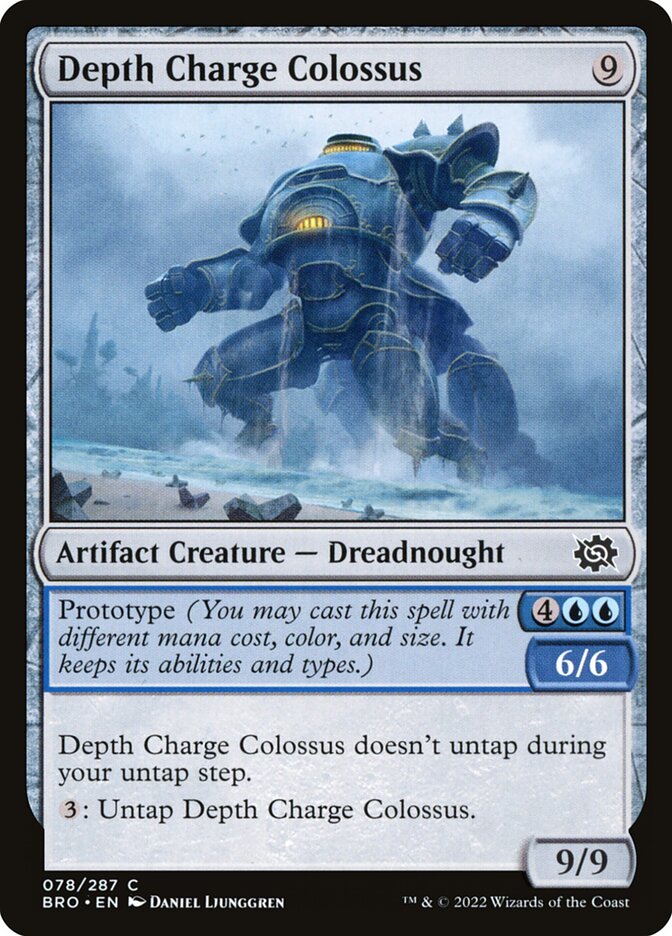 Depth Charge Colossus - The Brothers' War (BRO)