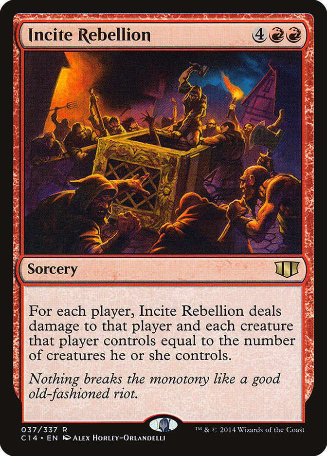 Incite Rebellion - Commander 2014 (C14)