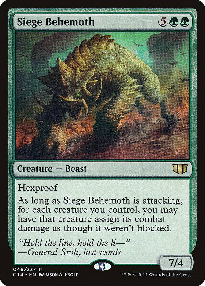 Siege Behemoth - Commander 2014 (C14)