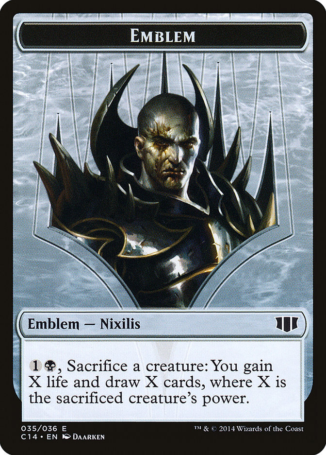 Ob Nixilis of the Black Oath Emblem - Commander 2014 (C14)