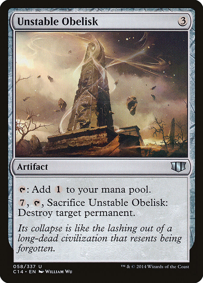 Obelisco inestable - Commander 2014 (C14)