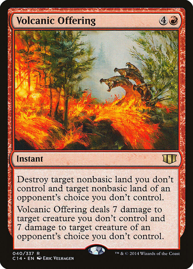 Volcanic Offering - Commander 2014 (C14)
