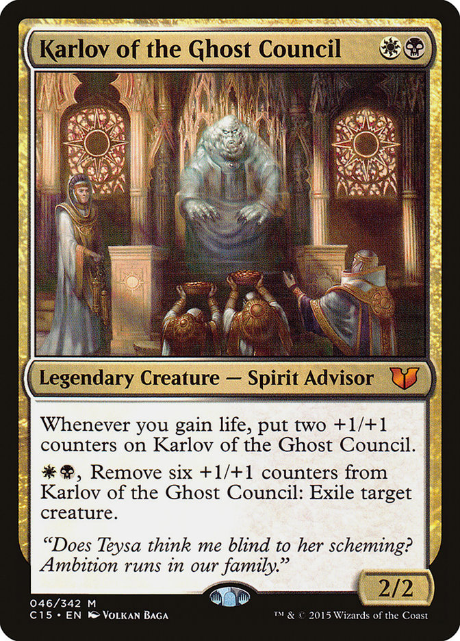 Karlov of the Ghost Council - Commander 2015 (C15)