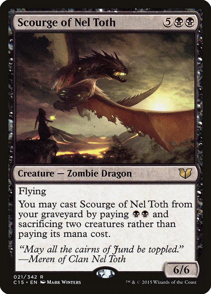 Scourge of Nel Toth - Commander 2015 (C15)
