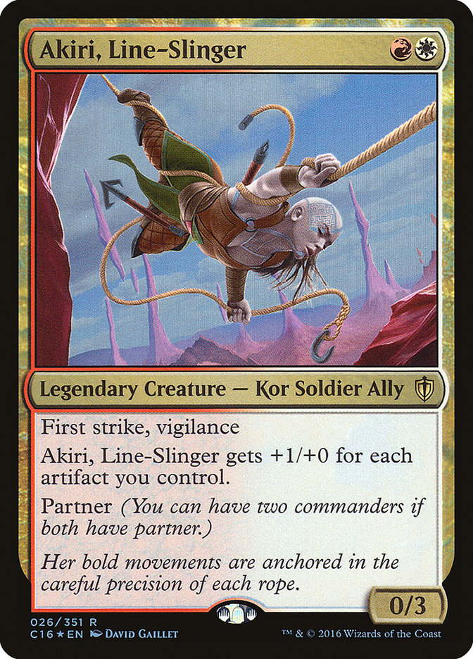 Akiri, Line-Slinger - Commander 2016 (C16)