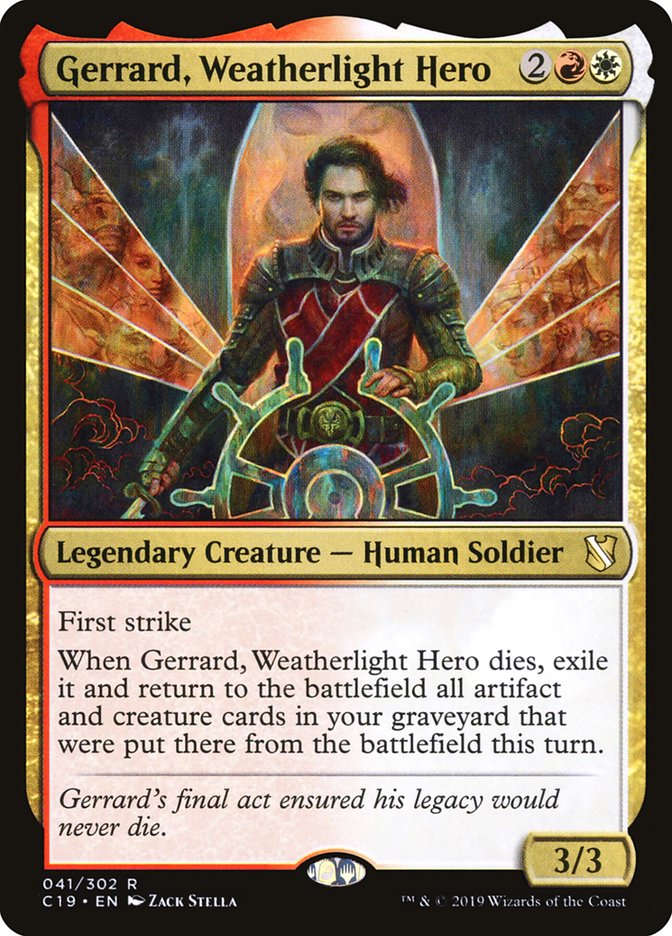 Gerrard, Herói do Bons Ventos - Commander 2019