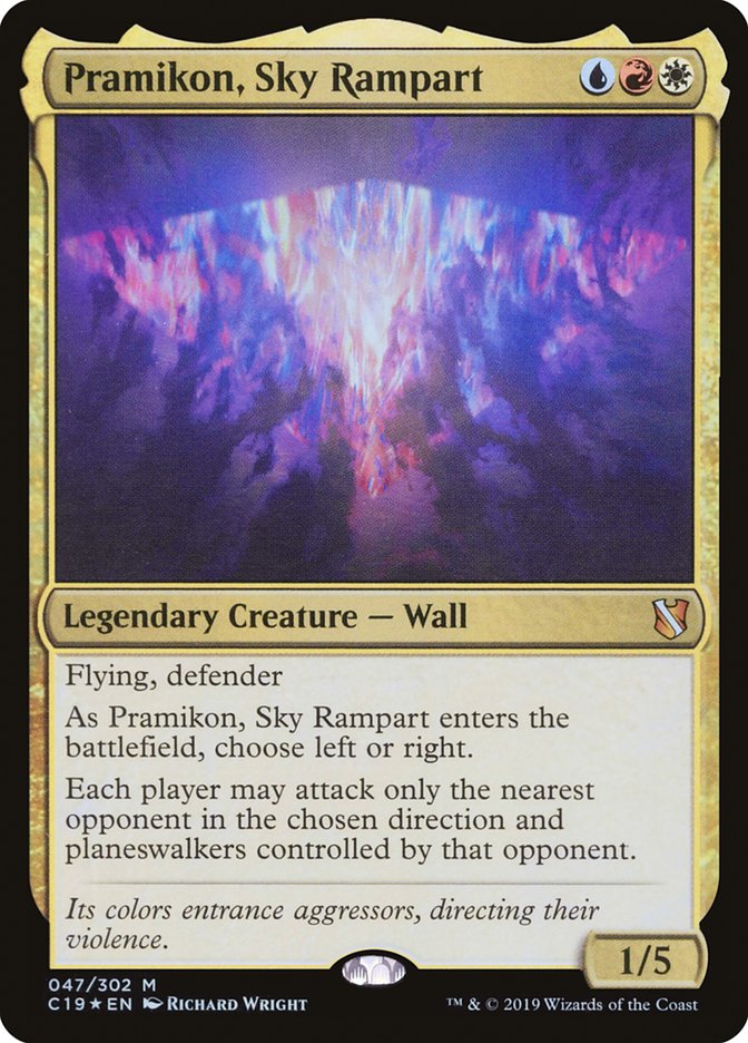 Pramikon, Sky Rampart - Commander 2019