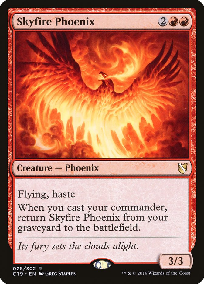 Skyfire Phoenix - Commander 2019