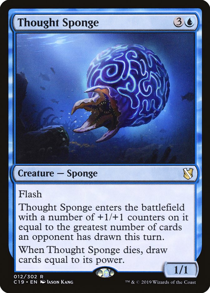 Thought Sponge - Commander 2019