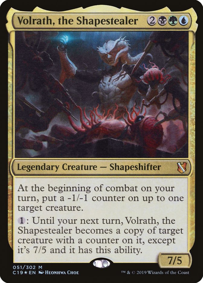 Volrath, o Ladrão de Formas - Commander 2019