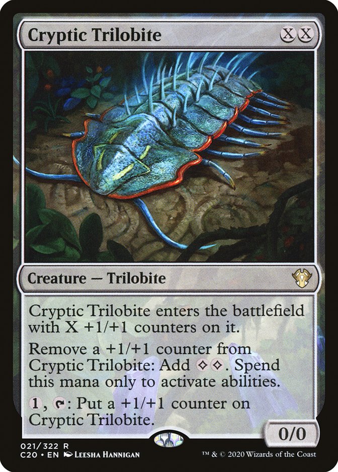 Trilobites críptico - Commander 2020