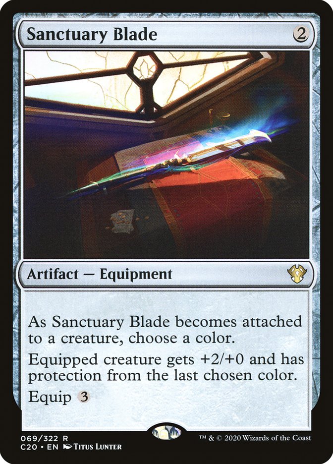 Sanctuary Blade - Commander 2020