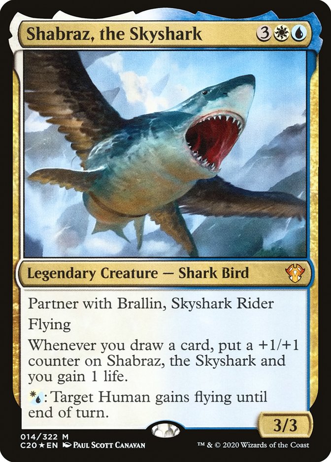 Shabraz, the Skyshark - Commander 2020 (C20)