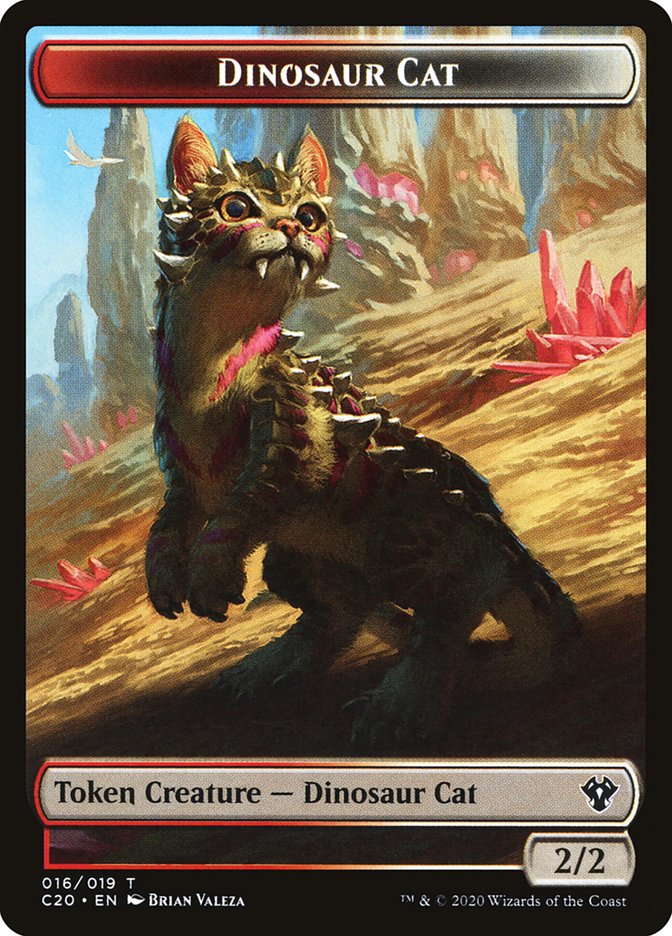 Dinosaur Cat - Commander 2020