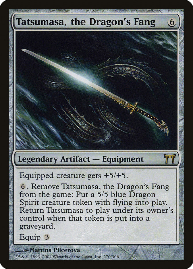 Tatsumasa, el colmillo del dragón - Champions of Kamigawa