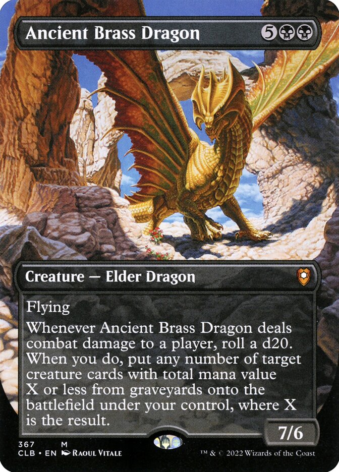 Ancient Brass Dragon - Commander Legends: Battle for Baldur's Gate (CLB)