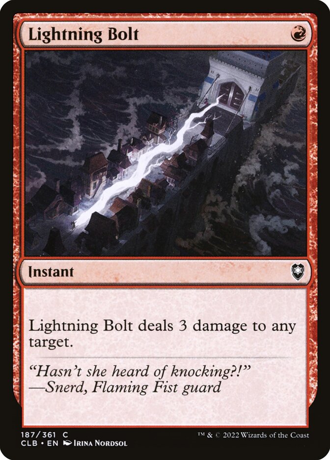 Lightning Bolt MTG Card - Pros, Cons, Similar and How to