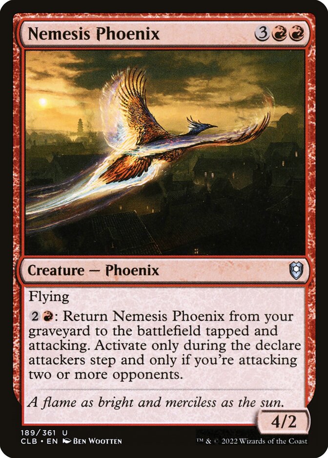 Nemesis Phoenix - Commander Legends: Battle for Baldur's Gate (CLB)