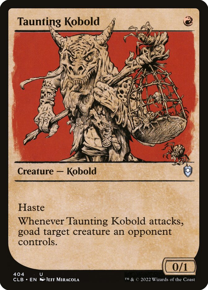 Taunting Kobold - Commander Legends: Battle for Baldur's Gate (CLB)