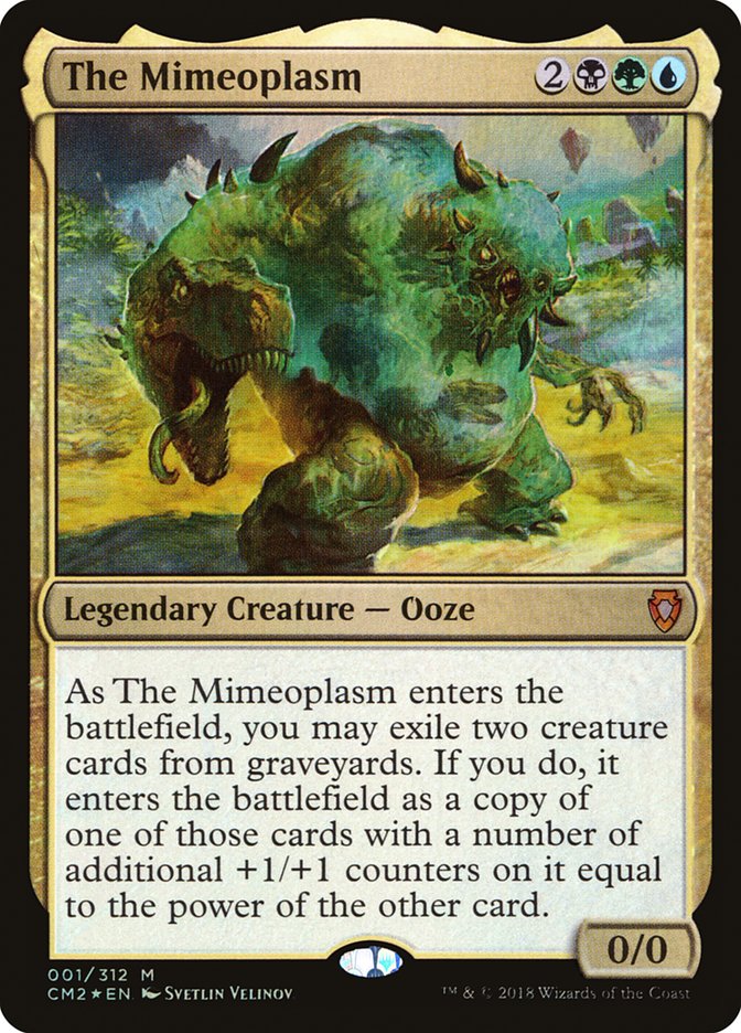 The Mimeoplasm - MTG Card versions