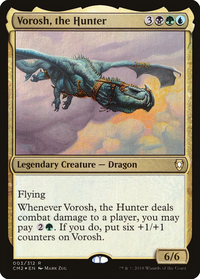 Vorosh, the Hunter - MTG Card versions