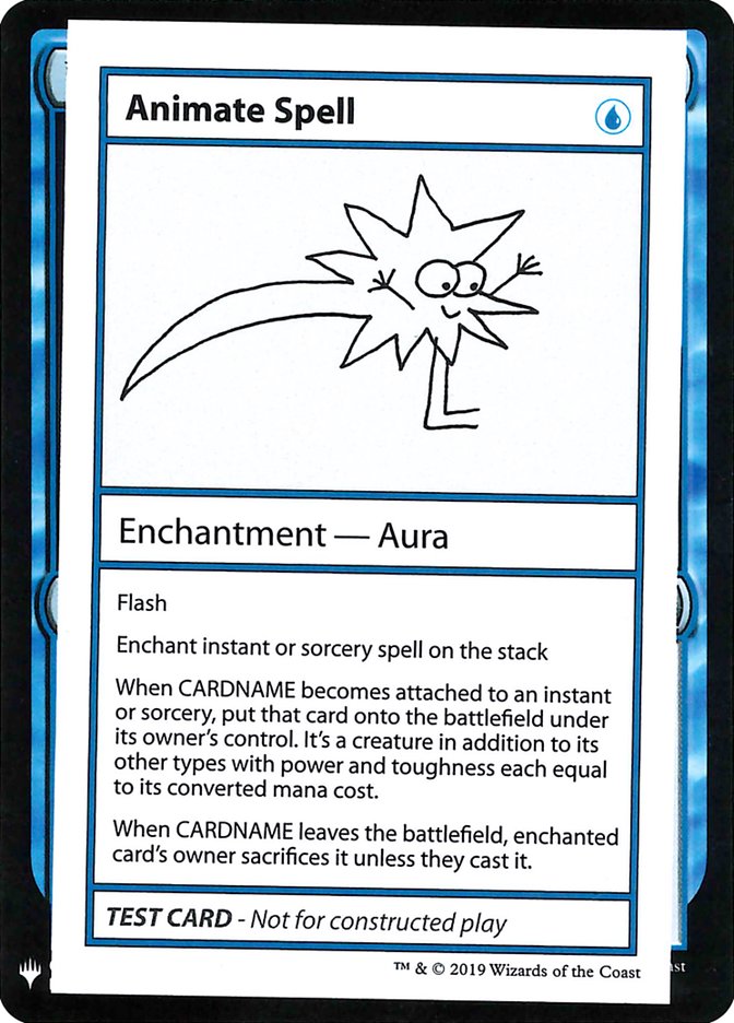 Animate Spell - Mystery Booster Playtest Cards 2019 (CMB1)