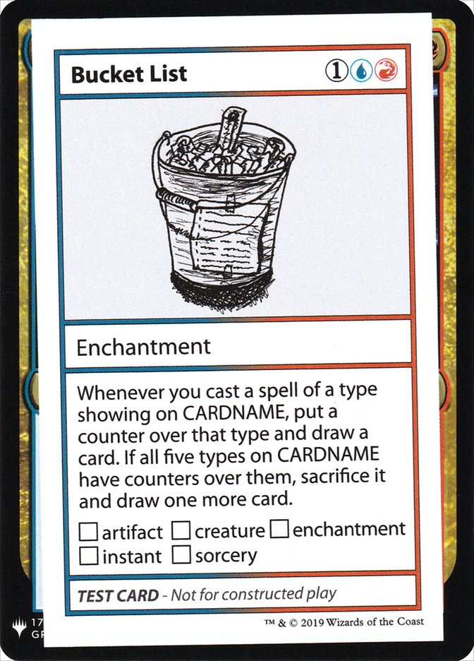 Bucket List - Mystery Booster Playtest Cards 2019 (CMB1)