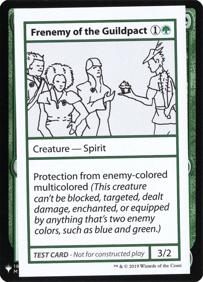 Frenemy of the Guildpact - Mystery Booster Playtest Cards 2019 (CMB1)