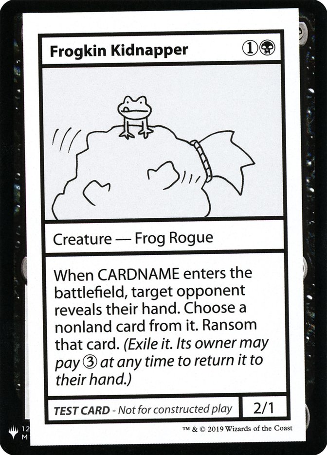 Frogkin Kidnapper - Mystery Booster Playtest Cards 2019 (CMB1)