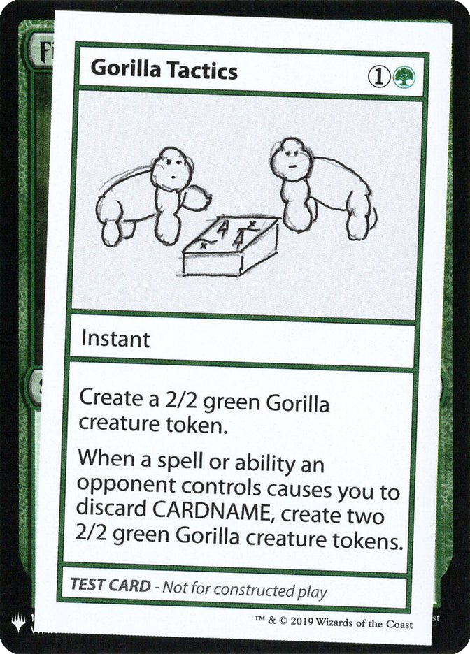 Gorilla Tactics - Mystery Booster Playtest Cards 2019 (CMB1)