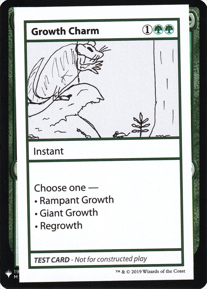 Growth Charm - Mystery Booster Playtest Cards 2019 (CMB1)