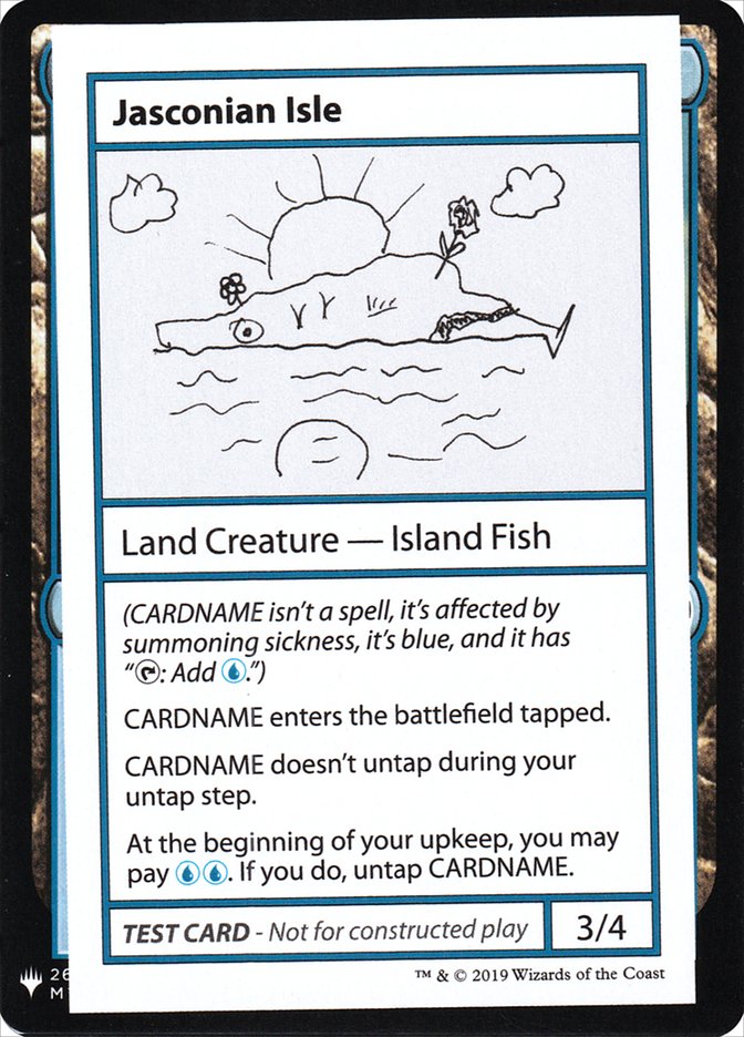 Jasconian Isle - Mystery Booster Playtest Cards 2019 (CMB1)