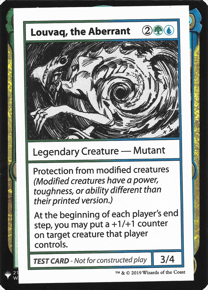 Louvaq, the Aberrant - Mystery Booster Playtest Cards 2019 (CMB1)