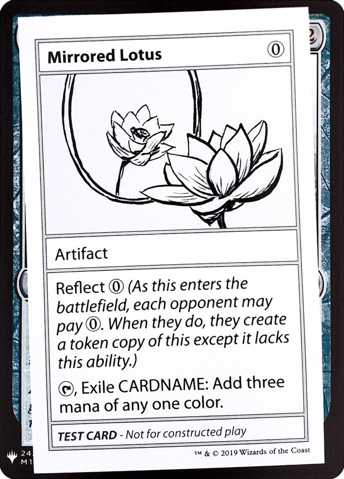 Mirrored Lotus - Mystery Booster Playtest Cards 2019 (CMB1)