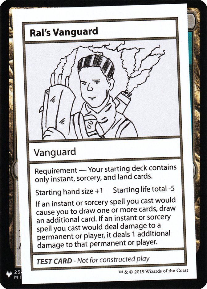 Ral's Vanguard - Mystery Booster Playtest Cards 2019 (CMB1)