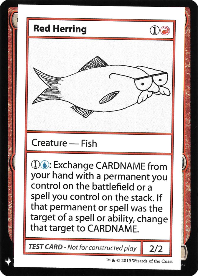 Red Herring - Mystery Booster Playtest Cards 2019 (CMB1)