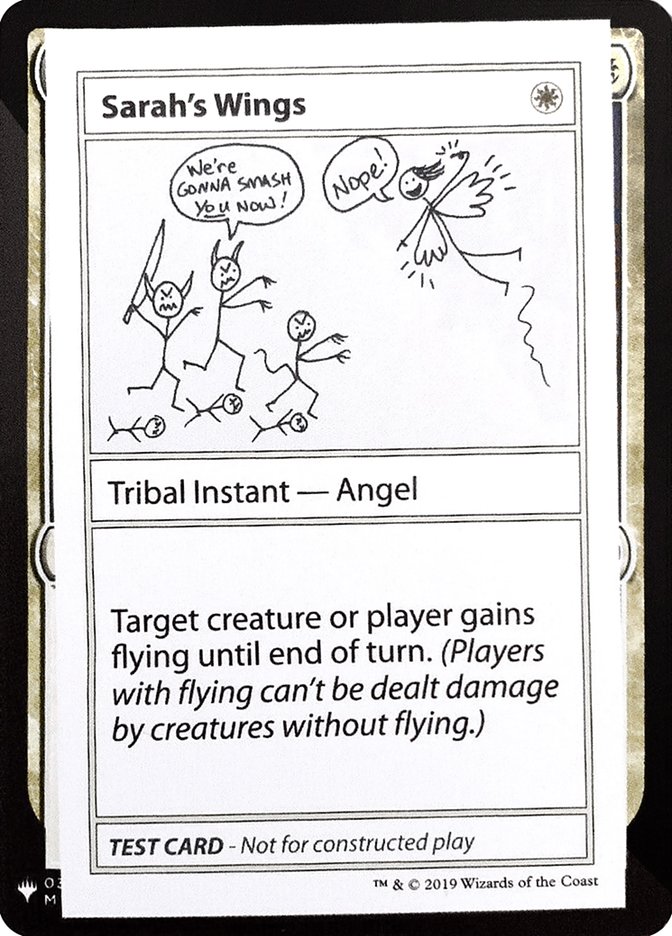 Sarah's Wings - Mystery Booster Playtest Cards 2019 (CMB1)