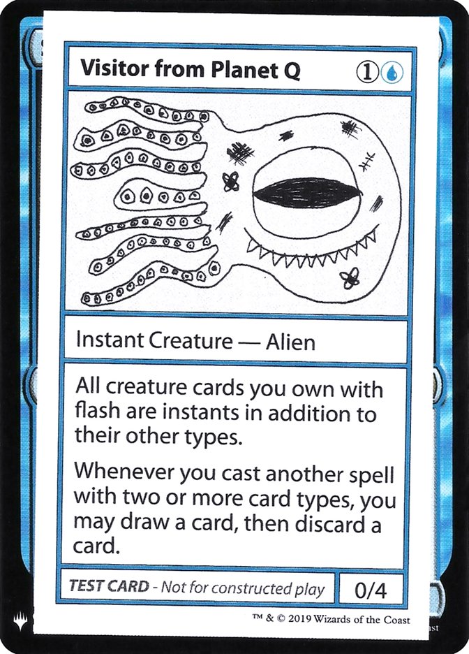 Visitor from Planet Q - Mystery Booster Playtest Cards 2019 (CMB1)