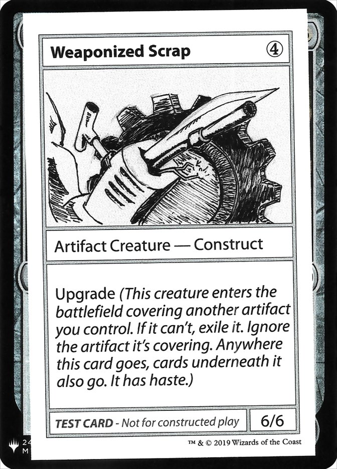 Weaponized Scrap - Mystery Booster Playtest Cards 2019 (CMB1)