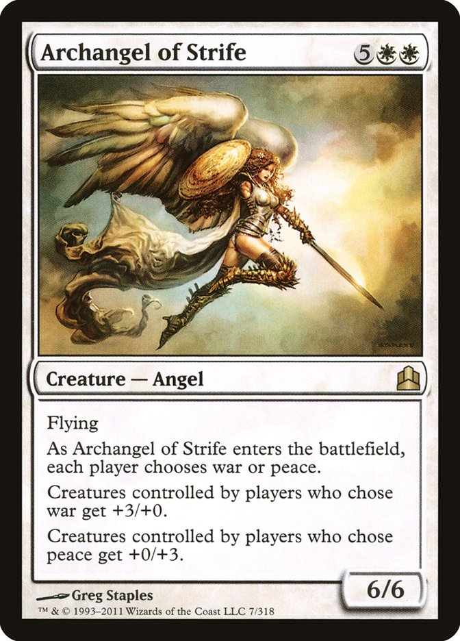 Archangel of Strife - Commander 2011 (CMD)