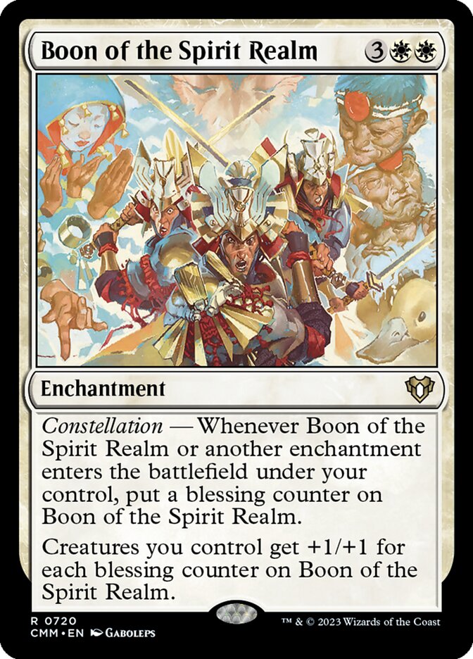 Boon of the Spirit Realm - Commander Masters (CMM)