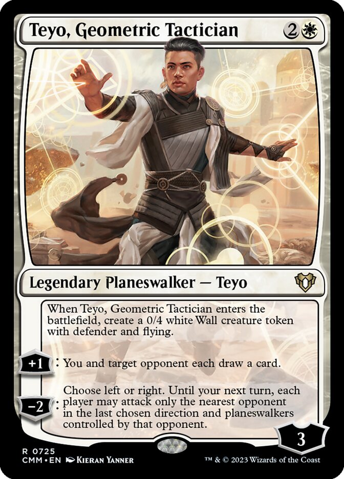 Teyo, Geometric Tactician - Commander Masters