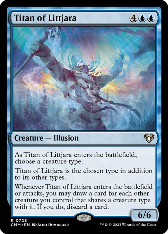 Titan of Littjara - Commander Masters (CMM)